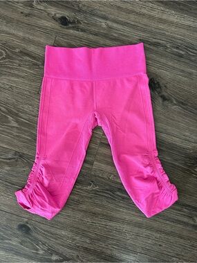 lululemon athletica In The Flow Hot Pink Leggings